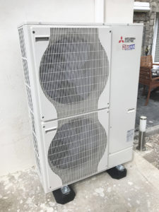 Installations de pompes à chaleur Mitsubishi